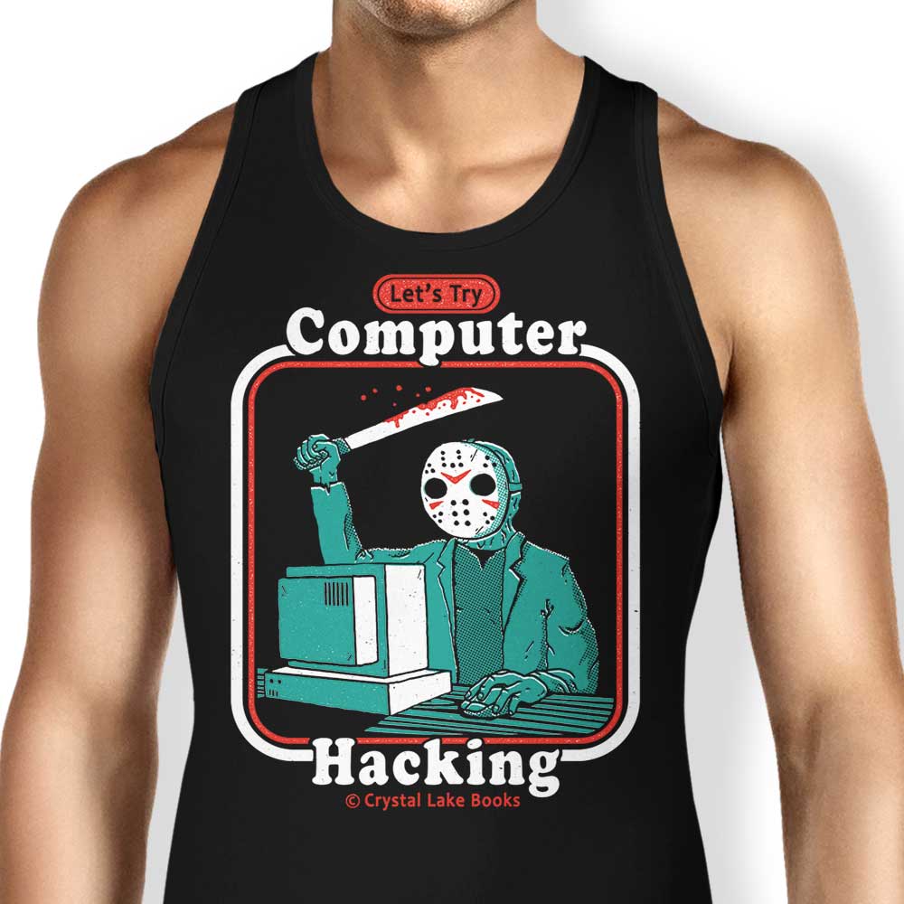 Beginner's Hacking-themed Comfortable Tank Tops for Men and Women