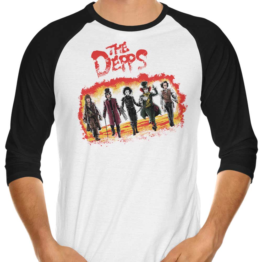 Zascanauta's Stylish 3/4 Sleeve Raglan T-Shirt - The Depps
