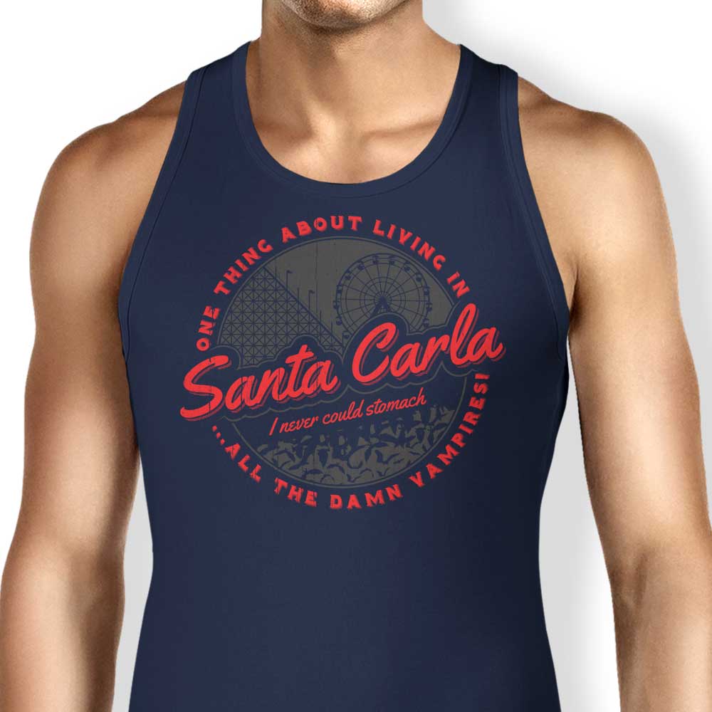 Comfortable Santa Carla-themed Men's and Women's Tank Tops