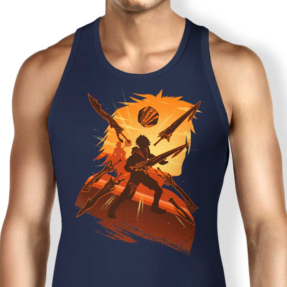 Hypertwenty's Tidus Attack Comfortable Tank Top for Men and Women