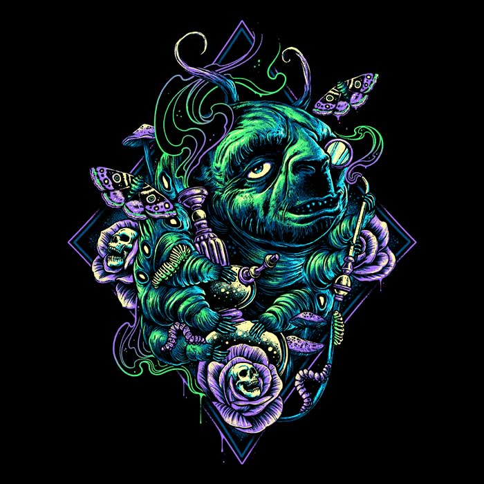 Glitchygorilla's Comfortable Smoking Diamond Tank Tops for Men and Women