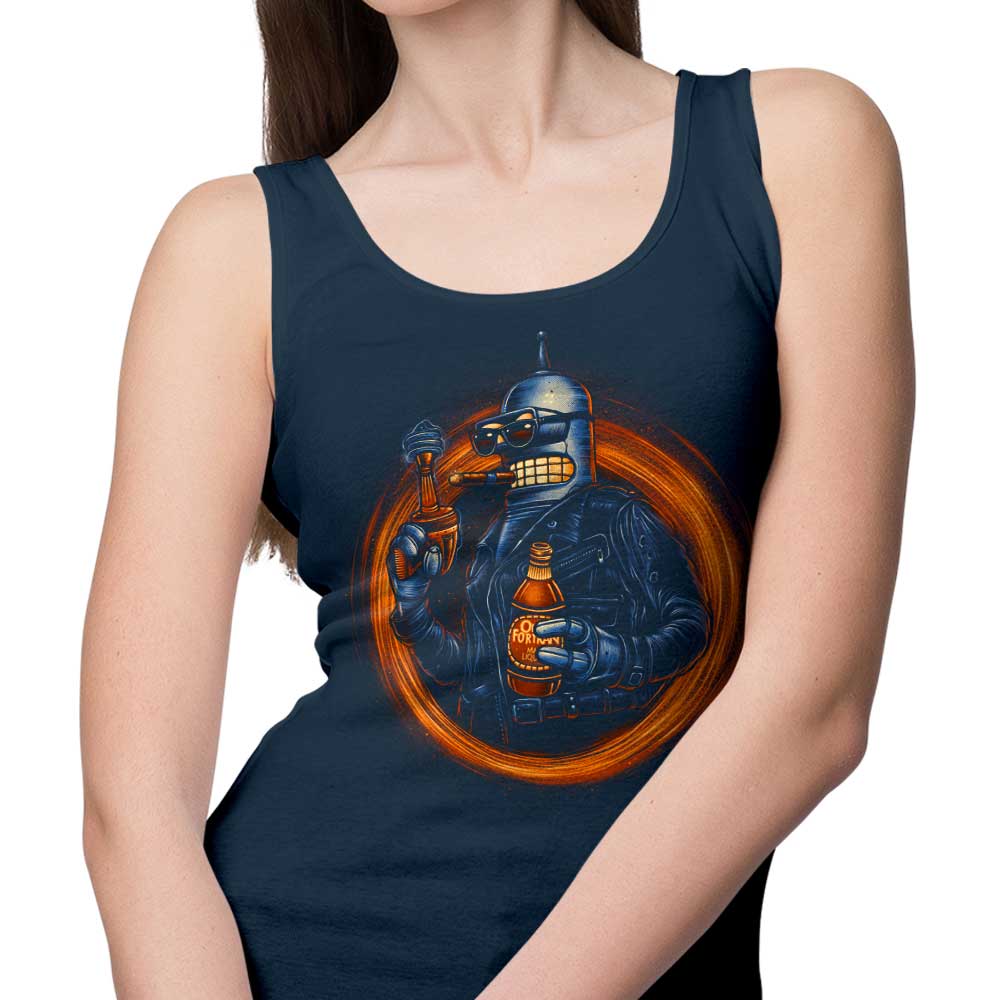 Glitchygorilla Benderminator Men's and Women's Comfortable Tank Tops