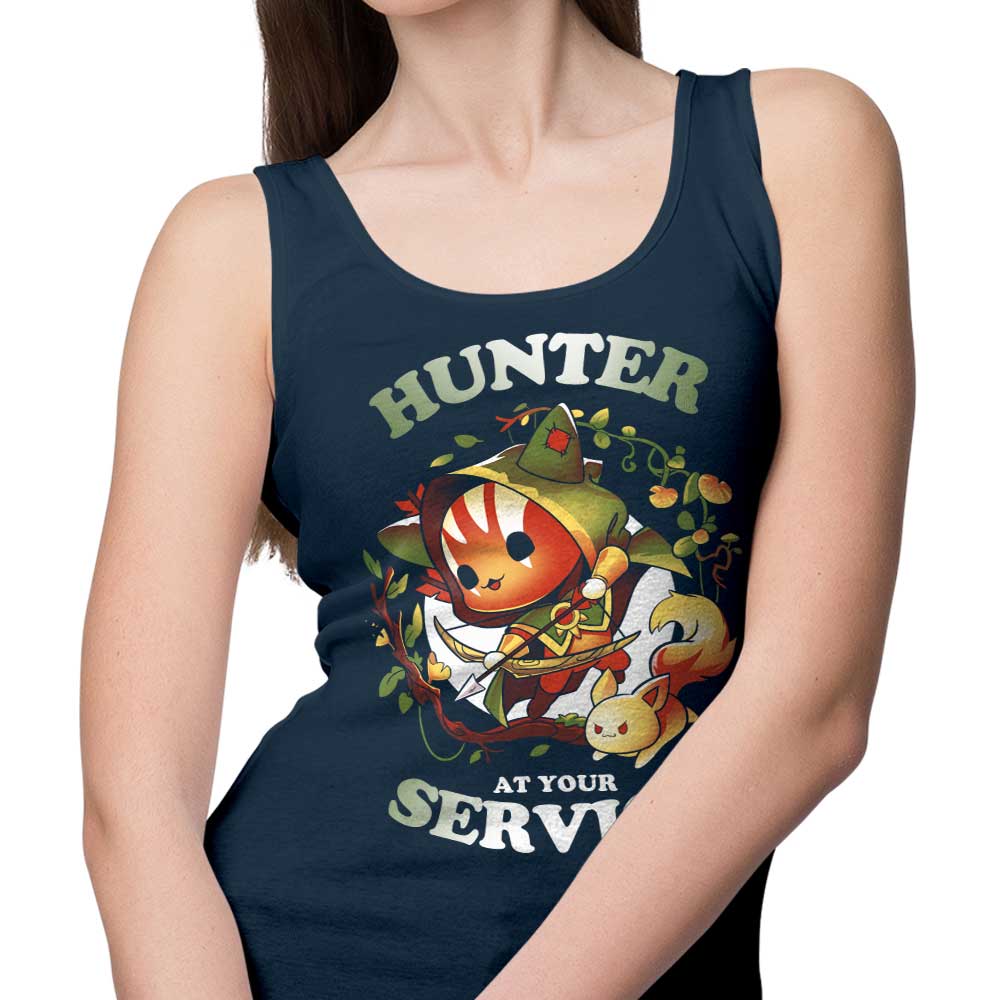 Hunter Service Available - Men's and Women's Comfortable Unisex Tank Tops