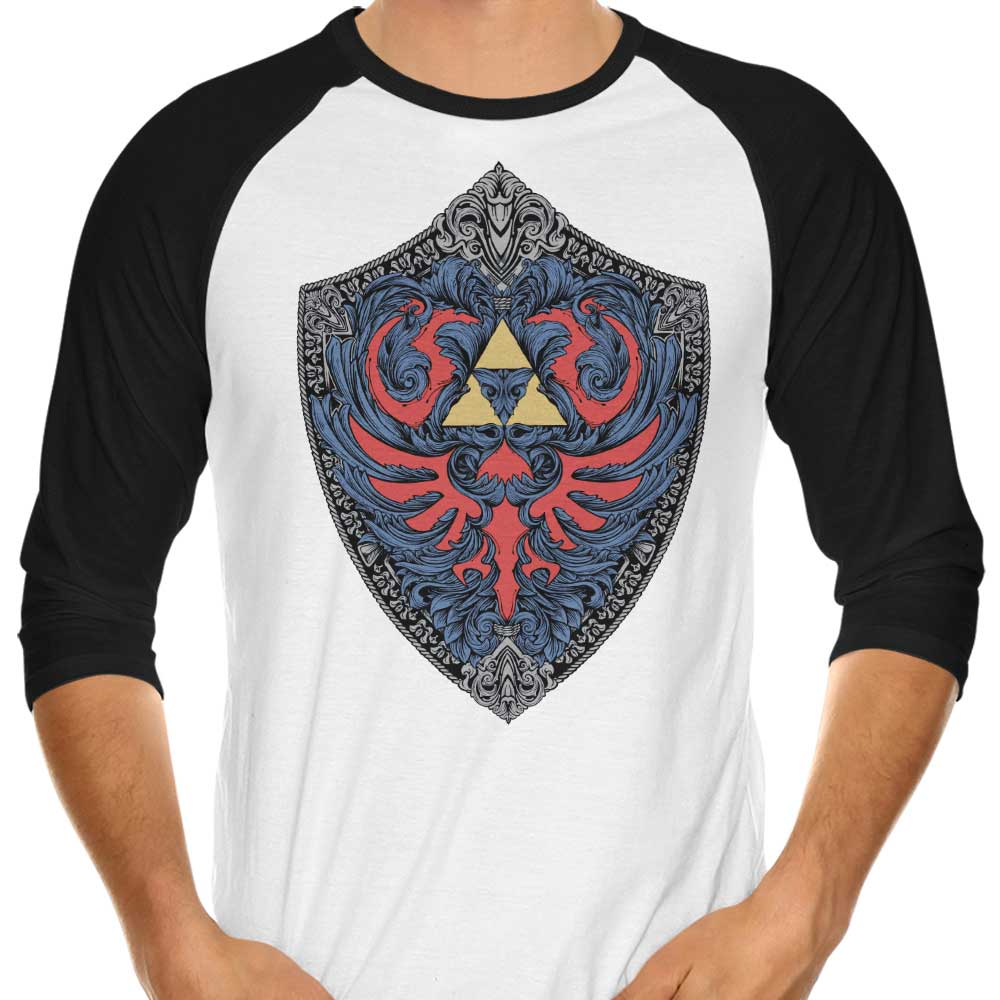 Hylian Victoriana Style 3/4 Sleeve Raglan Casual T-Shirt for Fashion Lovers
