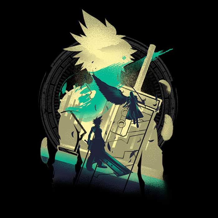 Hypertwenty's Ex - Soldier of VII 3/4 Sleeve Raglan Style Men's T - Shirt