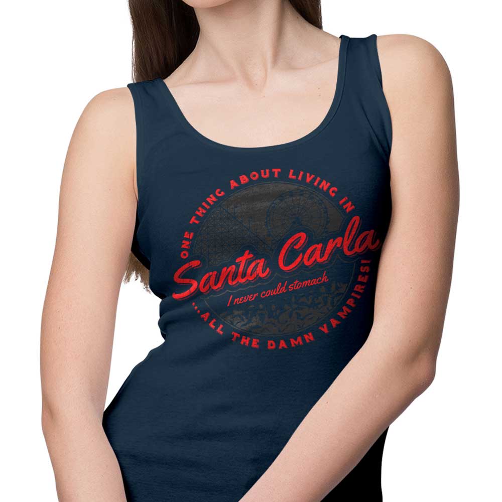 Comfortable Santa Carla-themed Men's and Women's Tank Tops