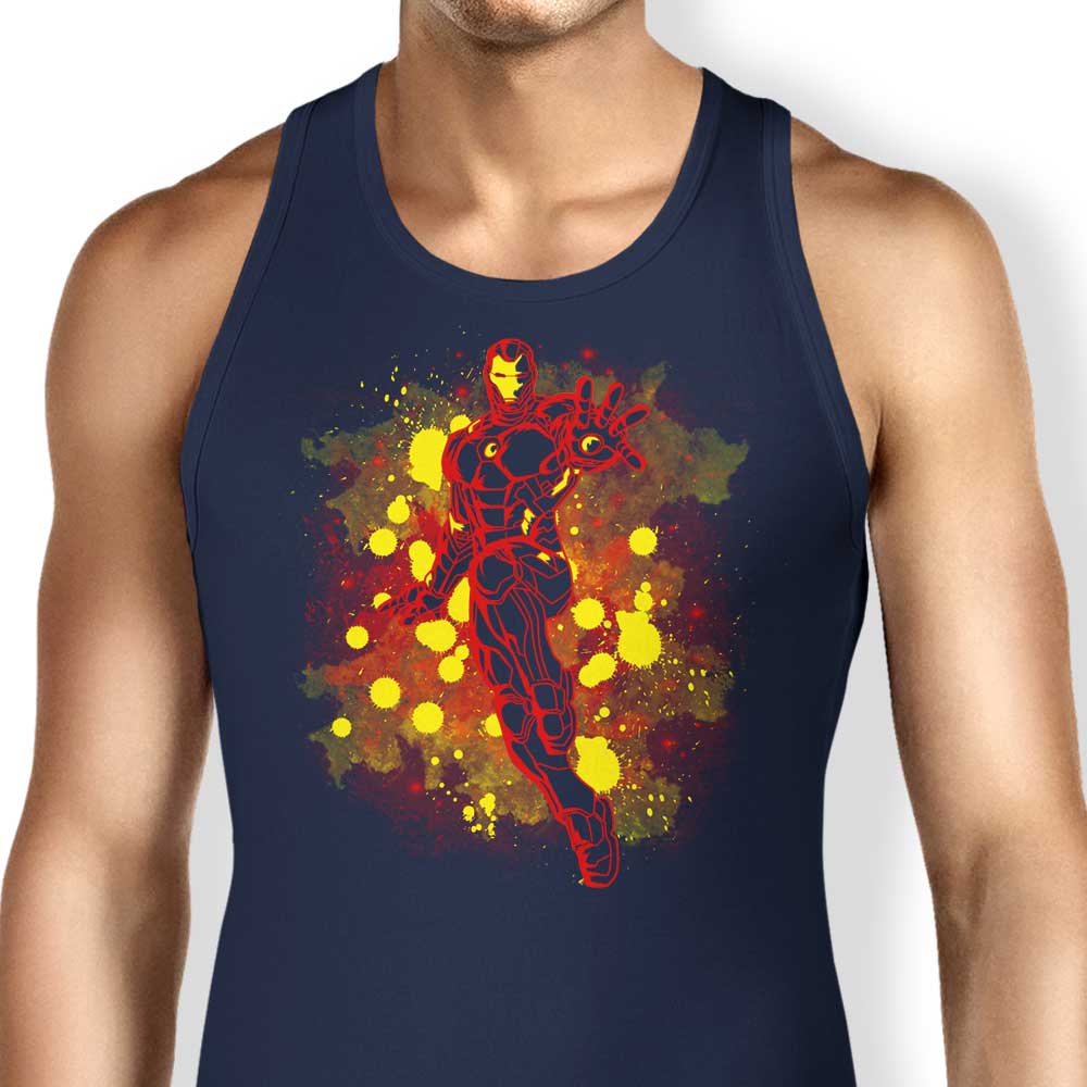 Soulkr's Inked Iron Comfortable and Lightweight Tank Tops for Men and Women