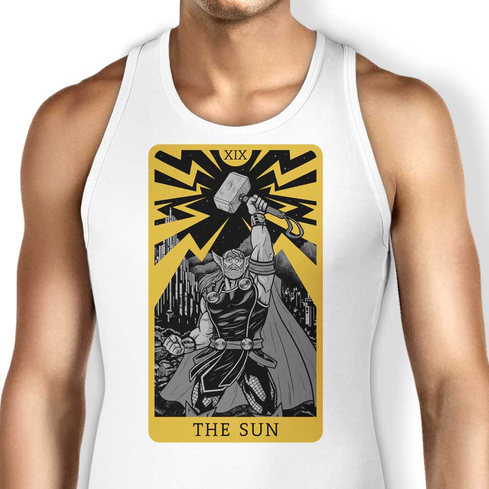 Tarot Inspired - The Sun Design Men's and Women's Unisex Tank Top