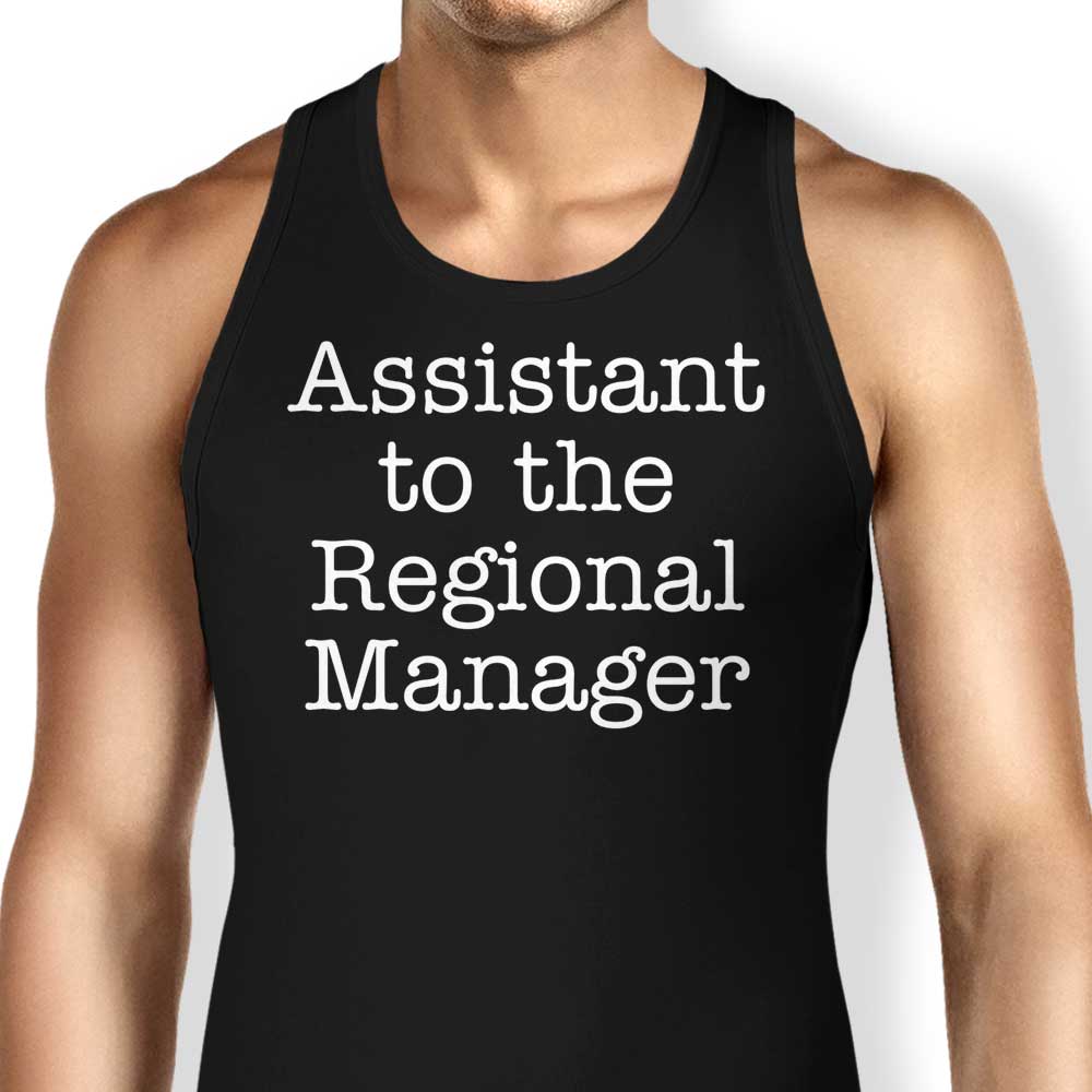 Comfortable Legacy Artwork 'Assistant to the Regional Manager' Tank Tops for Men and Women