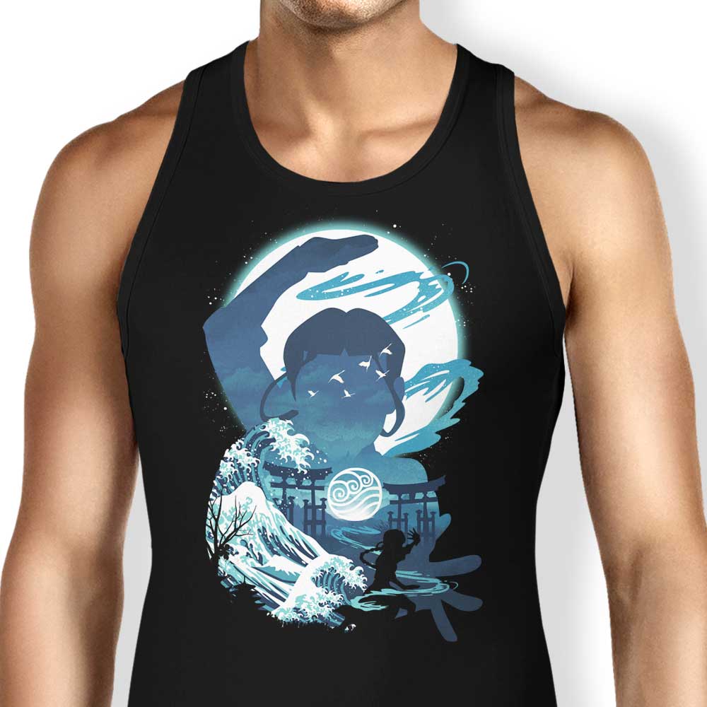 Dandingeroz's Stylish Waterscape Tank Top for Fashion Lovers