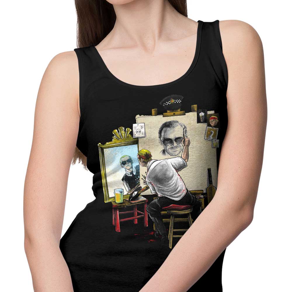 Alberto Arni's Triple Cornetto Portrait Design Men's and Unisex and Women's Tank Tops