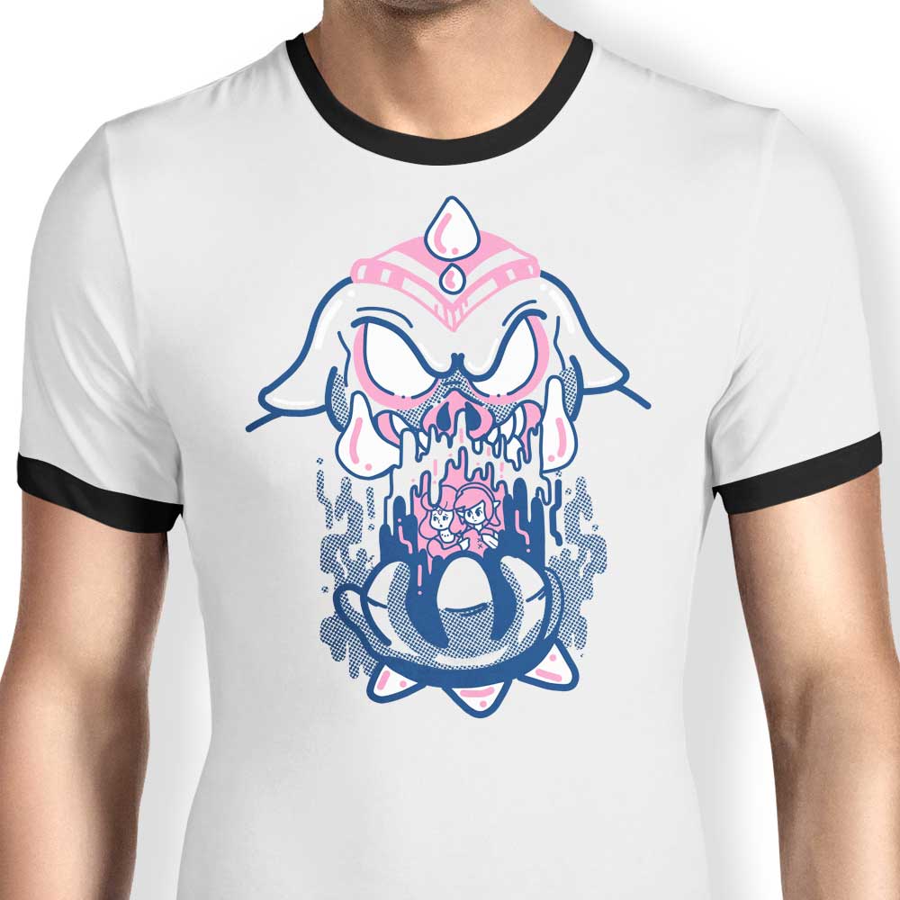 Captured Legend - Men's Classic Ringer Style T-Shirt for All Sizes