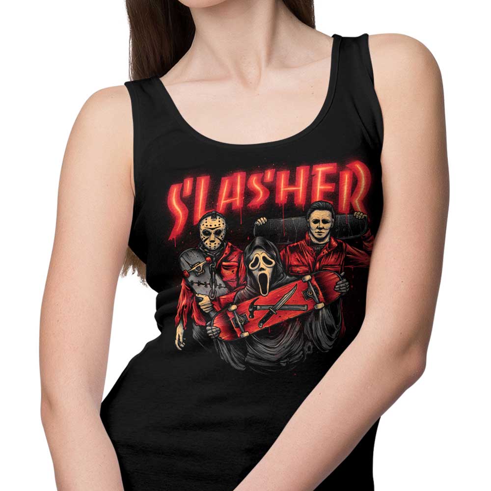 Slasher Club Men's and Women's Comfortable Tank Tops
