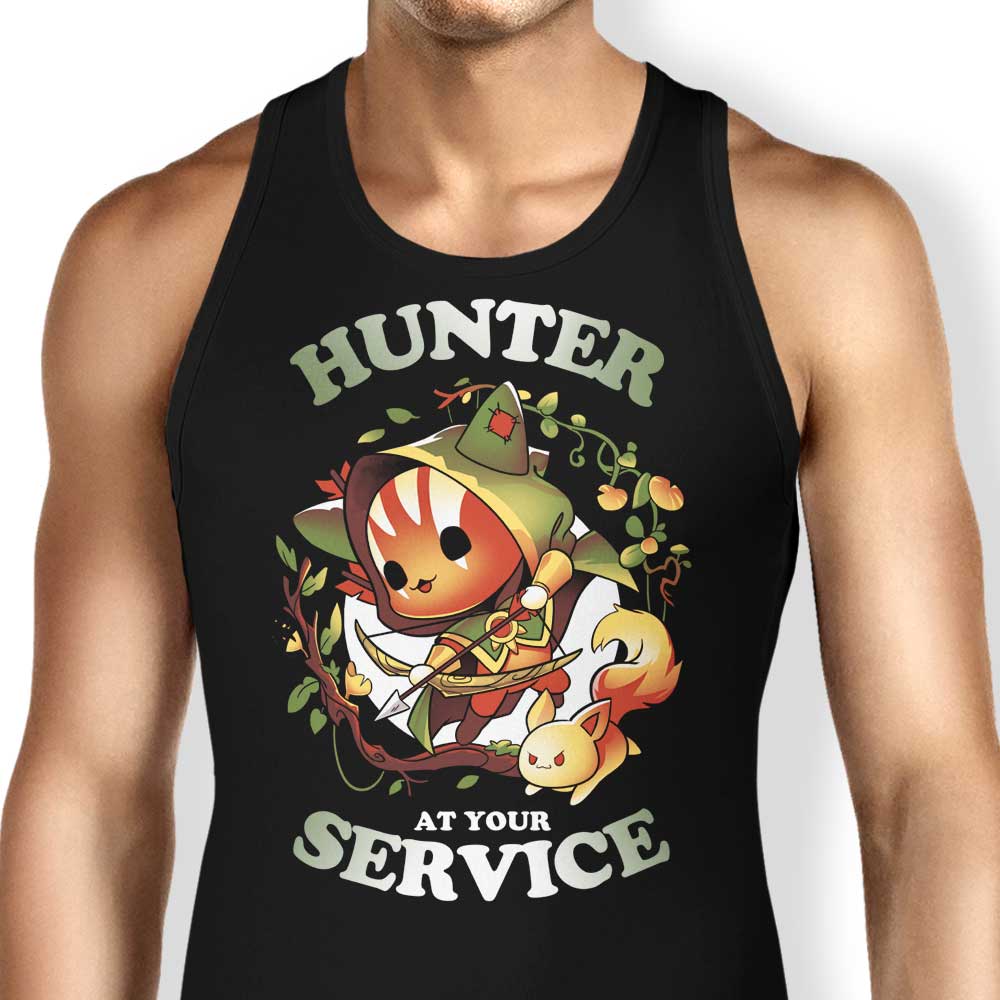 Hunter Service Available - Men's and Women's Comfortable Unisex Tank Tops