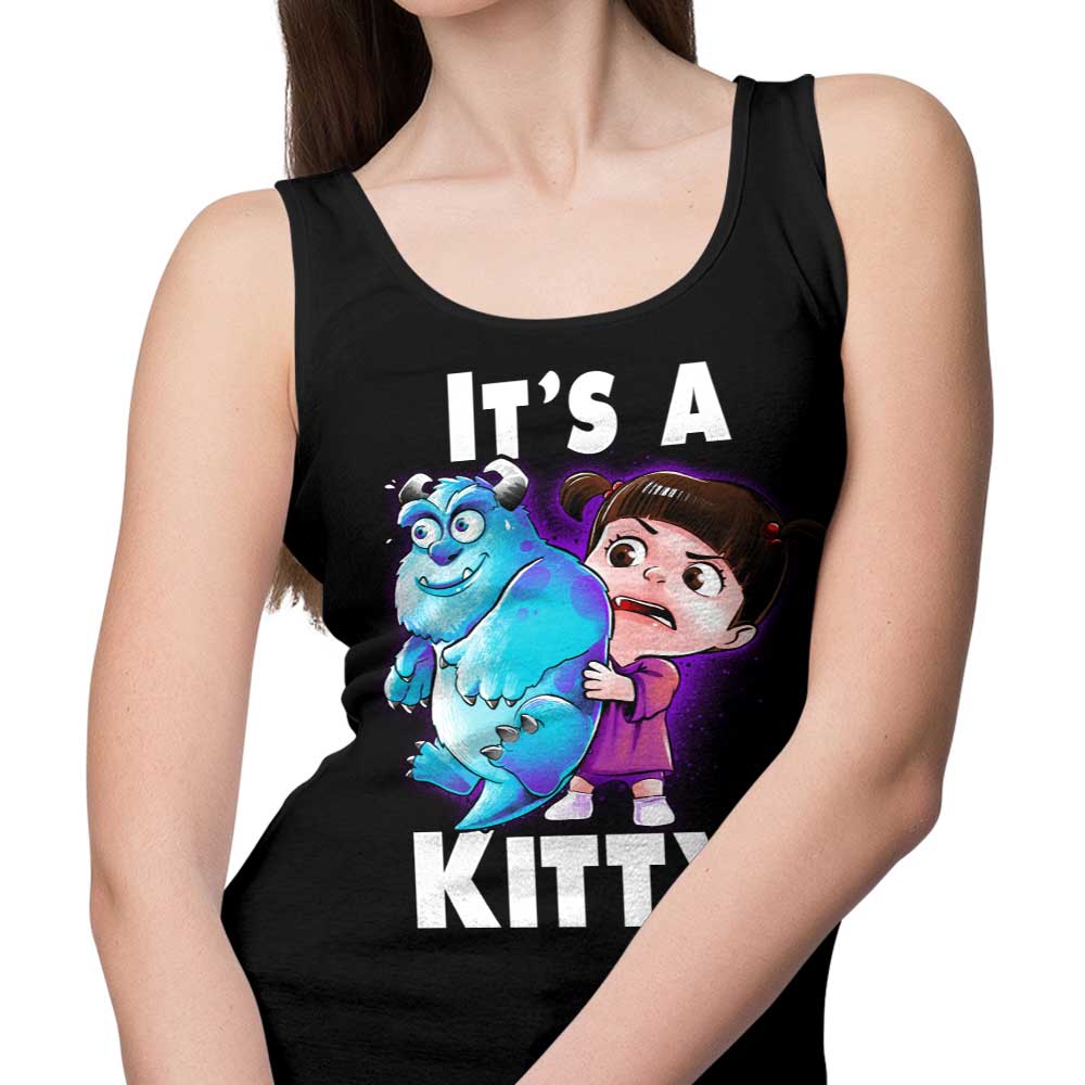 Alemaglia's 'It's a Kitty' Stylish Unisex and Women's Tank Tops