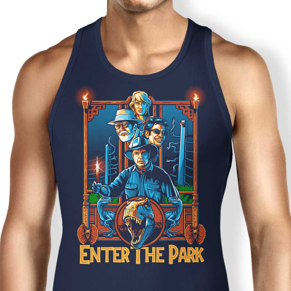 DAObiwan's Enter the Park Stylish Unisex and Women's Tank Tops