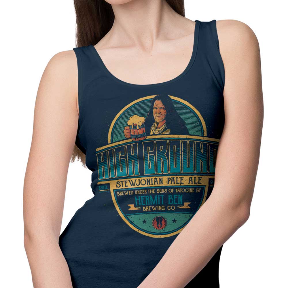 Teesgeex High Ground Pale Ale Branded Men's and Women's Unisex Comfortable Tank Tops