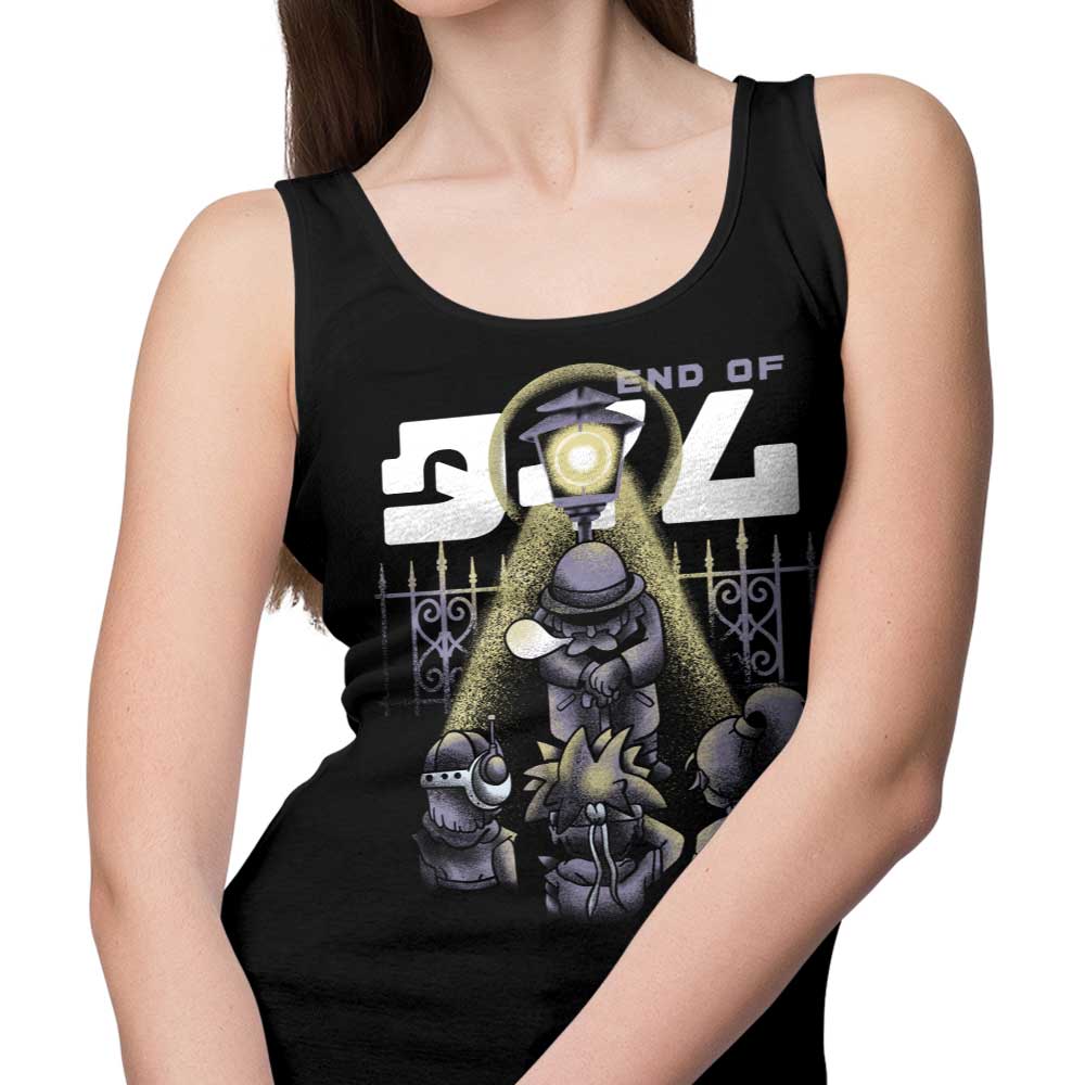 Sketchdemao's End of Time Design Men's and Women's Unisex Comfortable Tank Tops