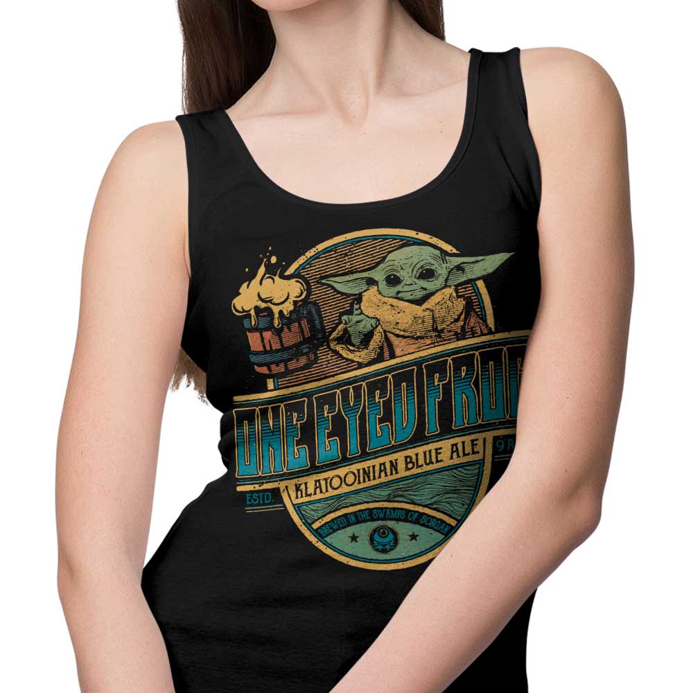 One - Eyed Frog Ale Branded Unisex and Women's Tank Tops for Comfortable Wear