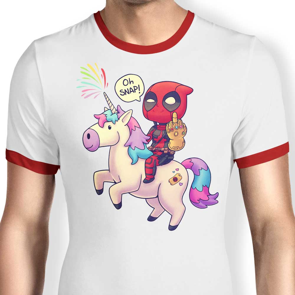 Geekydog Infinity Chimichanga Classic Men's Ringer Style T-Shirt