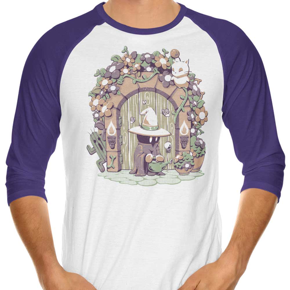 Fantasy Garden 3/4 Sleeve Raglan Style T-Shirt