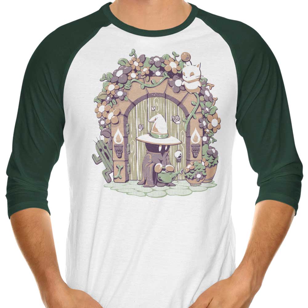Fantasy Garden 3/4 Sleeve Raglan Style T-Shirt