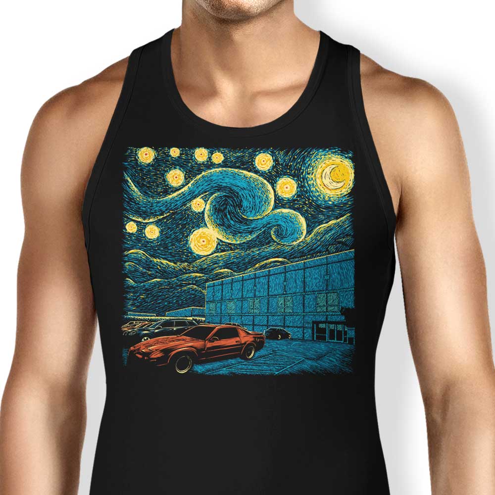 Ddjvigo's Soft and Comfortable Starry Scranton Tank Tops for Men and Women
