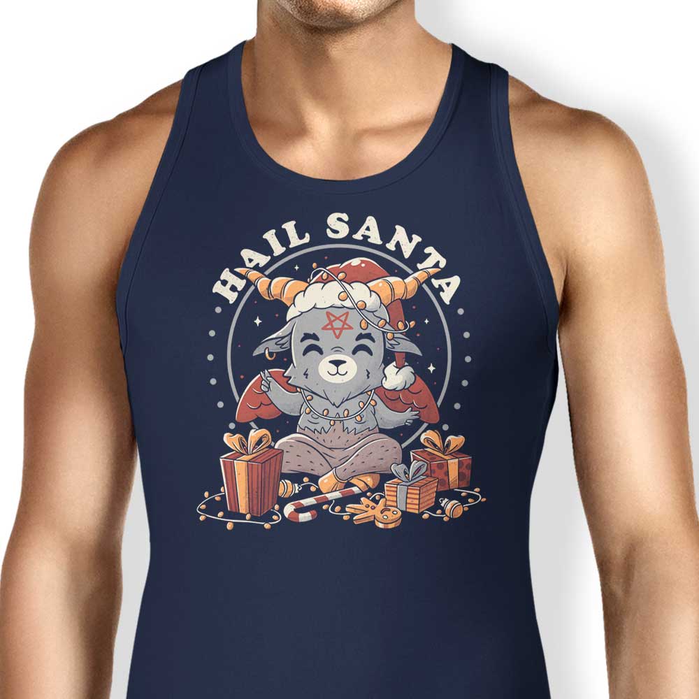 Edu.ely's Comfortable 'Hail Santa' Men's/Unisex and Women's Tank Tops