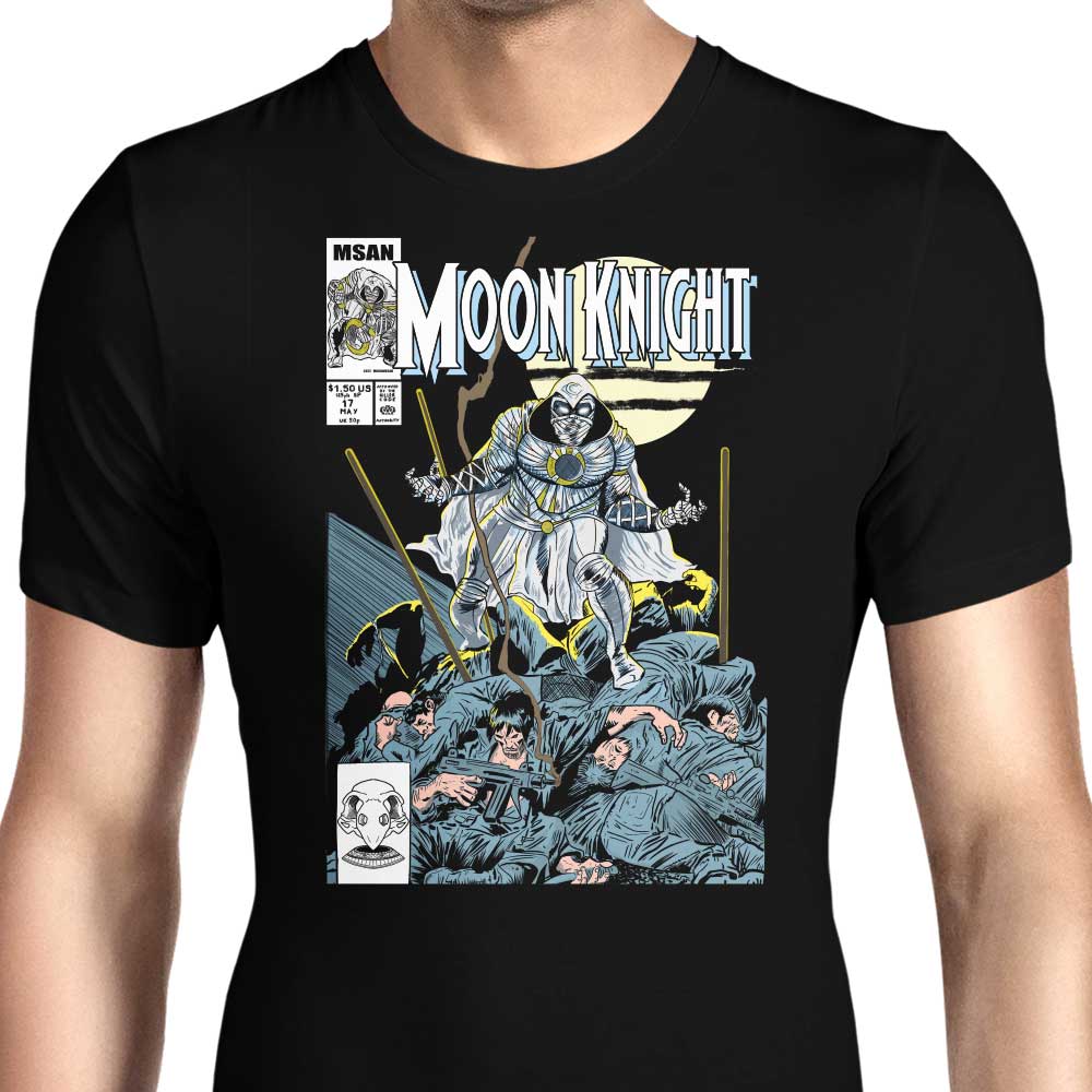 MarianoSan's Moon Comic Men's Fashionable T-Shirts