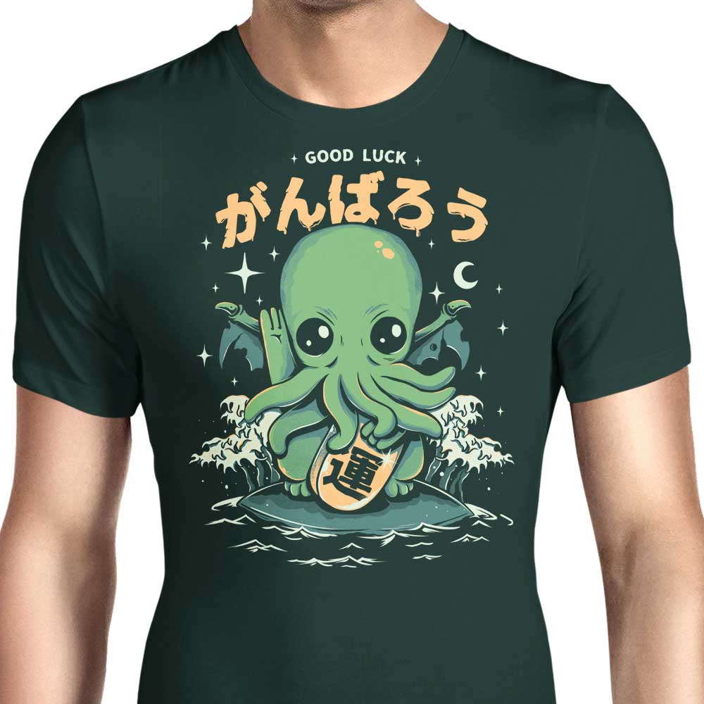 Ilustrata's Good Luck Cthulhu Men's Stylish T - Shirts