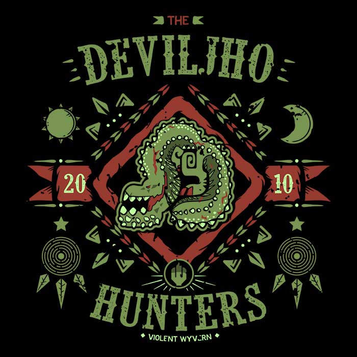 Men's Stylish Deviljho Hunters Apparel by Soulkr