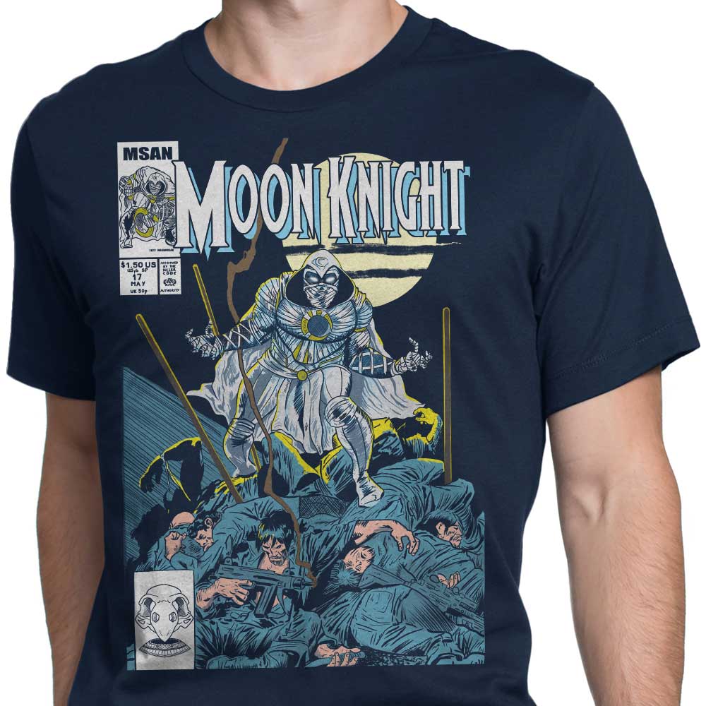 MarianoSan's Moon Comic Men's Fashionable T-Shirts
