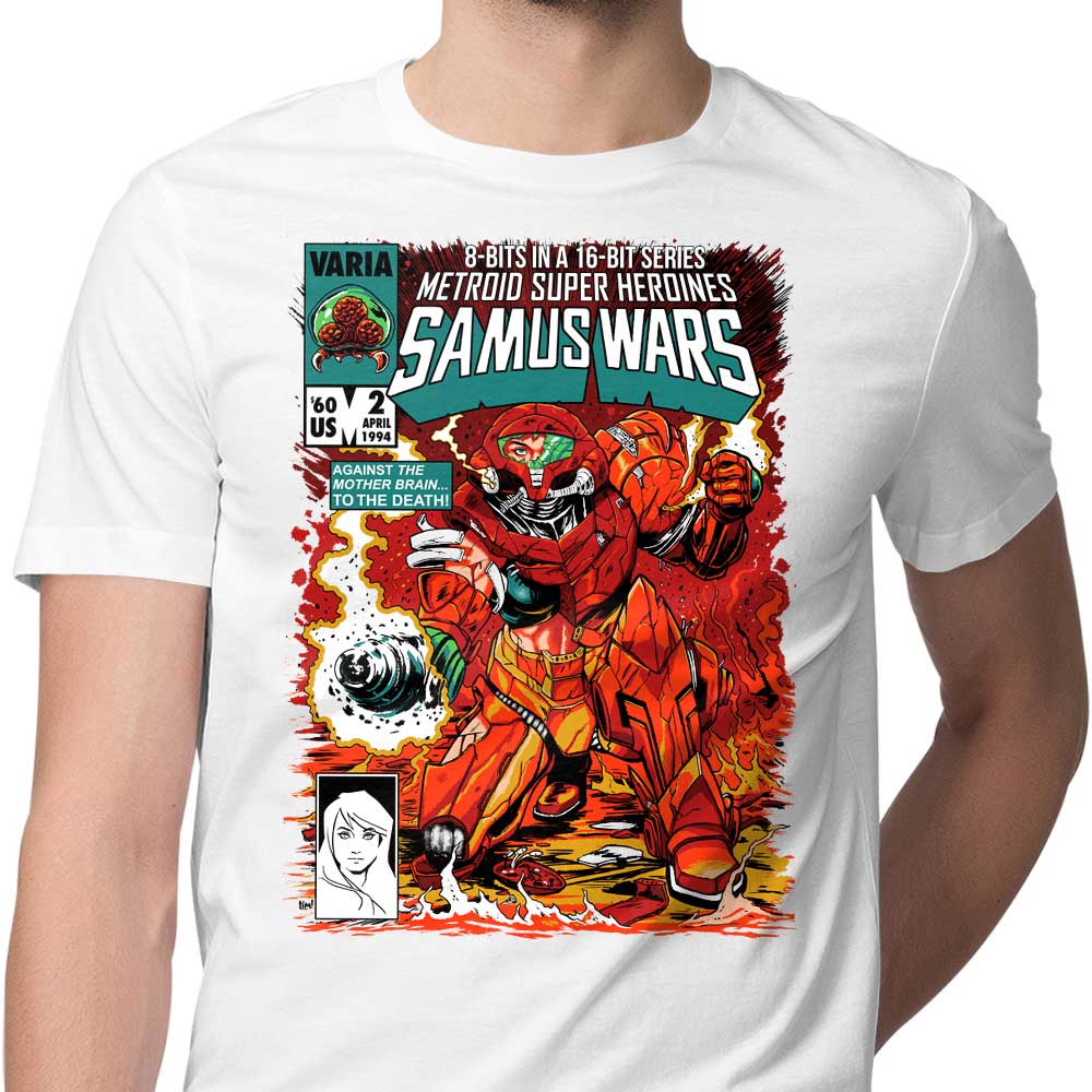 Samus Wars - Stylish Men's Cotton Apparel Collection