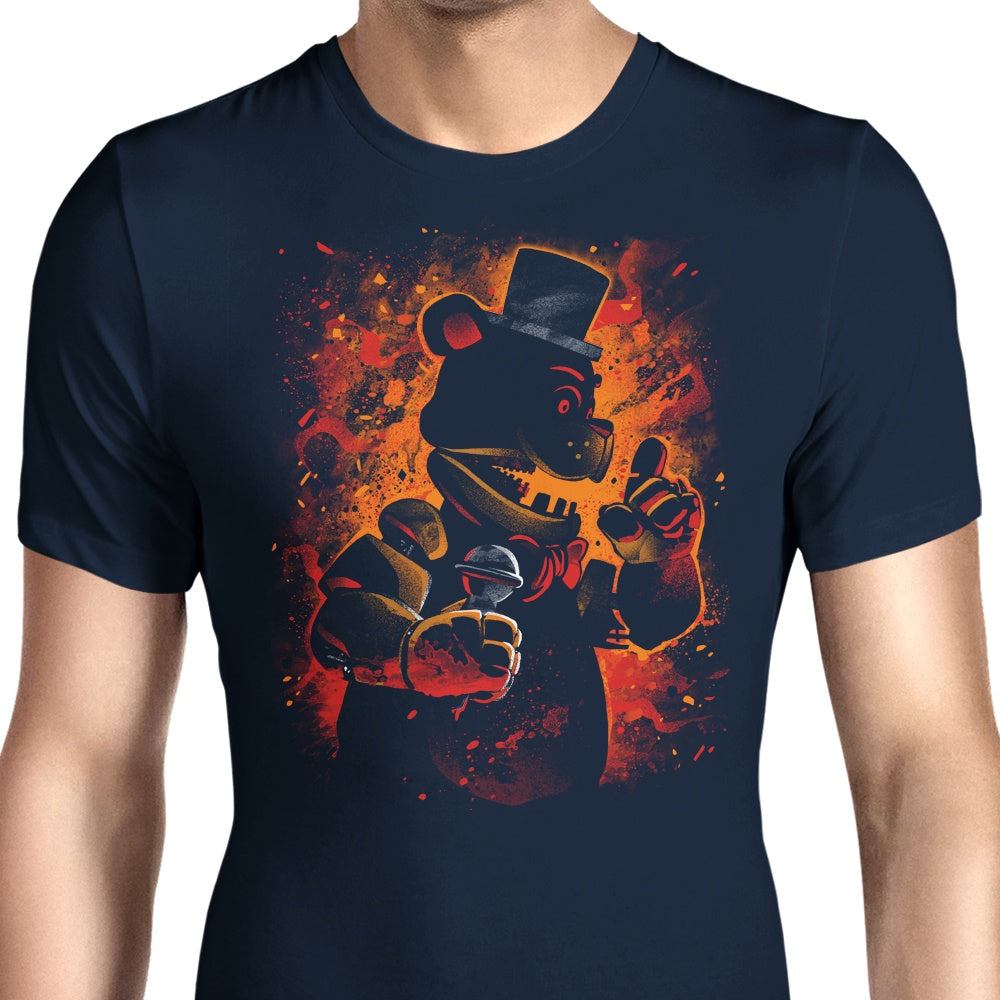 Alemaglia's Stylish Animatronic Bear Men's Clothing