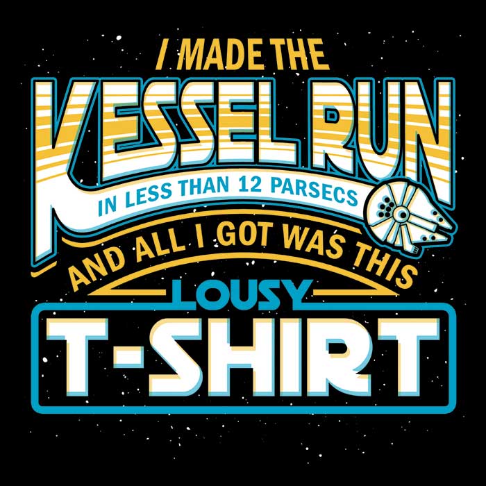 Olipop's 'I Made the Kessel Run' Men's Stylish Apparel Collection