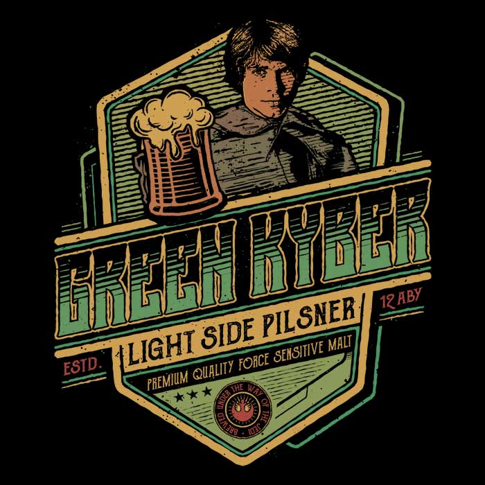 Green Kyber Pilsner Men's Clothing - T-Shirts and Premium T-Shirts