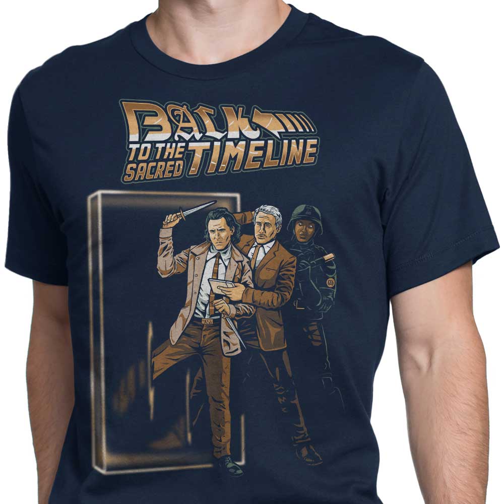 Men's Apparel - Return to the Sacred Timeline Collection