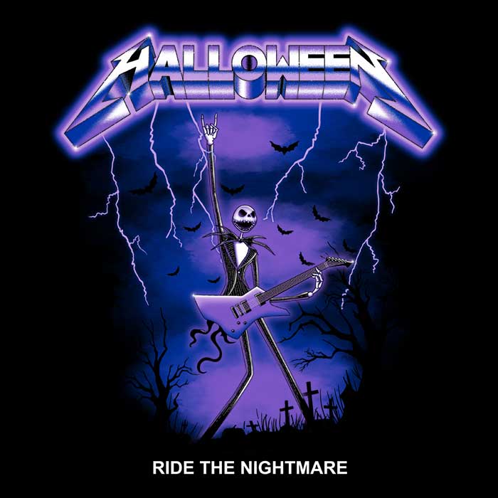 Men's 'Ride the Nightmare' Stylish Apparel from Retro Division