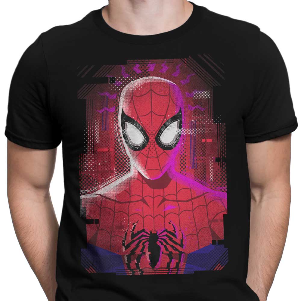 Unique Glitched Parker Men's Fashionable Apparel