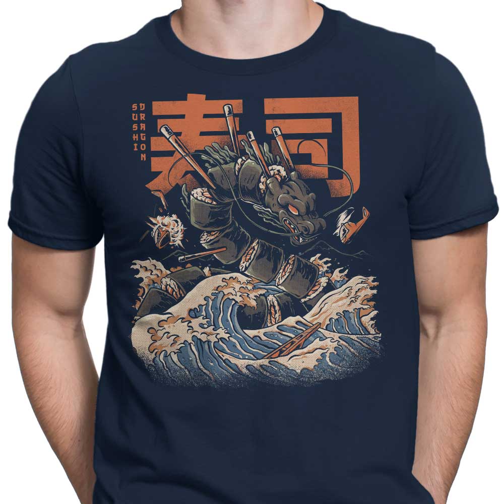 Unique Great Sushi Dragon Alt Men's T - Shirts Collection