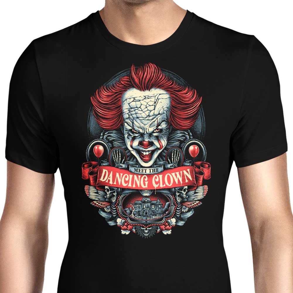 Discover Glitchygorilla's Dancing Clown Men's Stylish Apparel