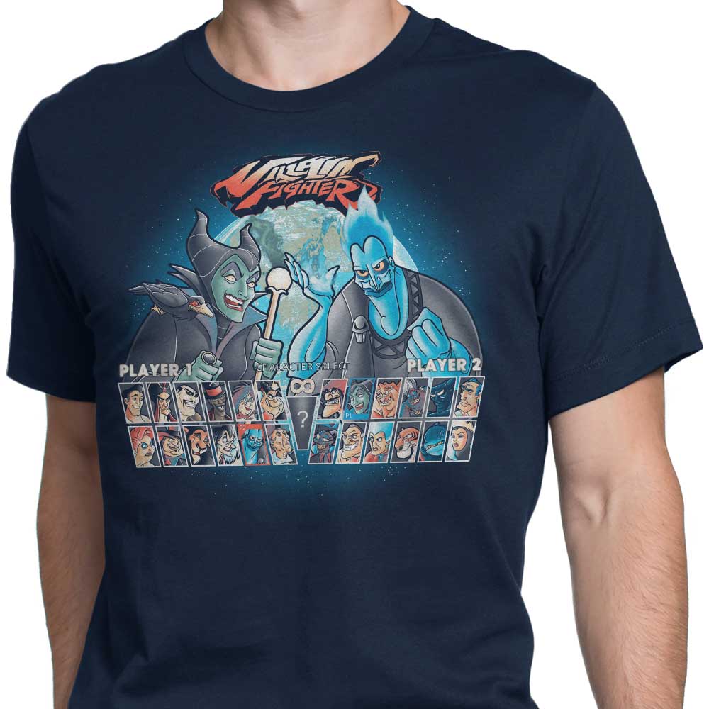 Villain Fighter Branded Men's Fashion Apparel - T-Shirts and Premium T-Shirts