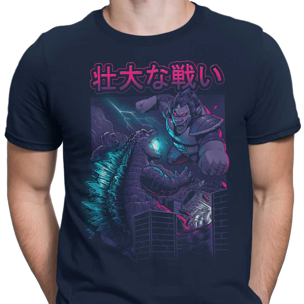 Epic Kaiju Battle - Stylish Men's Clothing Apparel