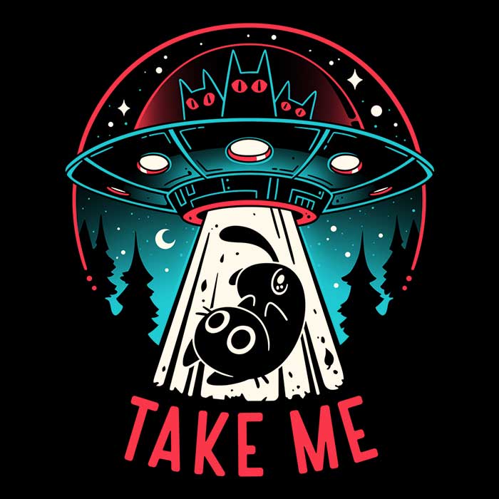 Men's Kitty Alien Encounter Apparel Collection