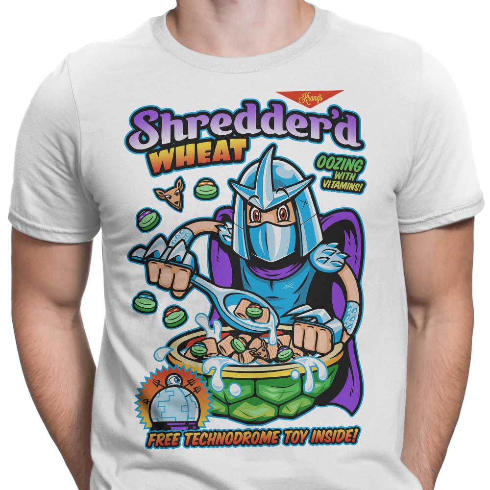 Harebrained Men's Shredded Wheat T-Shirts in Various Sizes