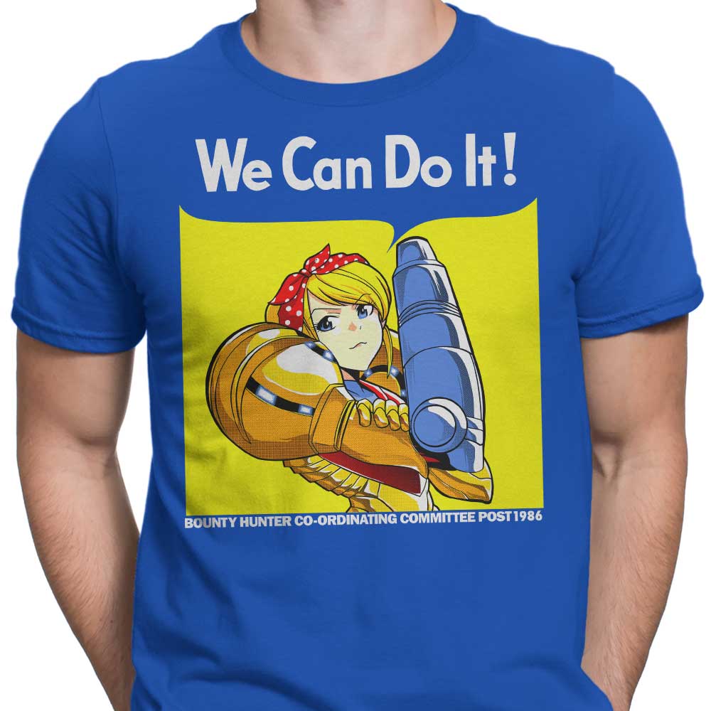 Men's 'We Can Do It' Apparel: Various Sizes and Styles