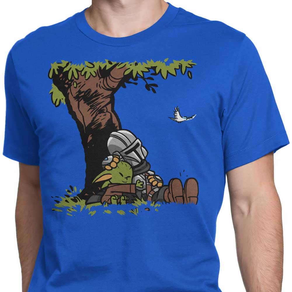 AlbertoCubatas Men's Comfortable T-Shirts for Baby Nap