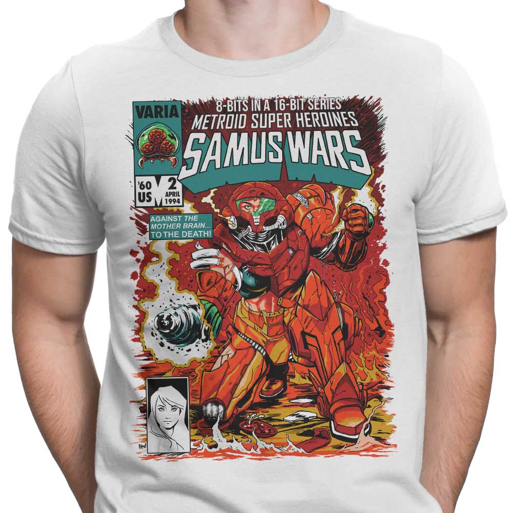Samus Wars - Stylish Men's Cotton Apparel Collection