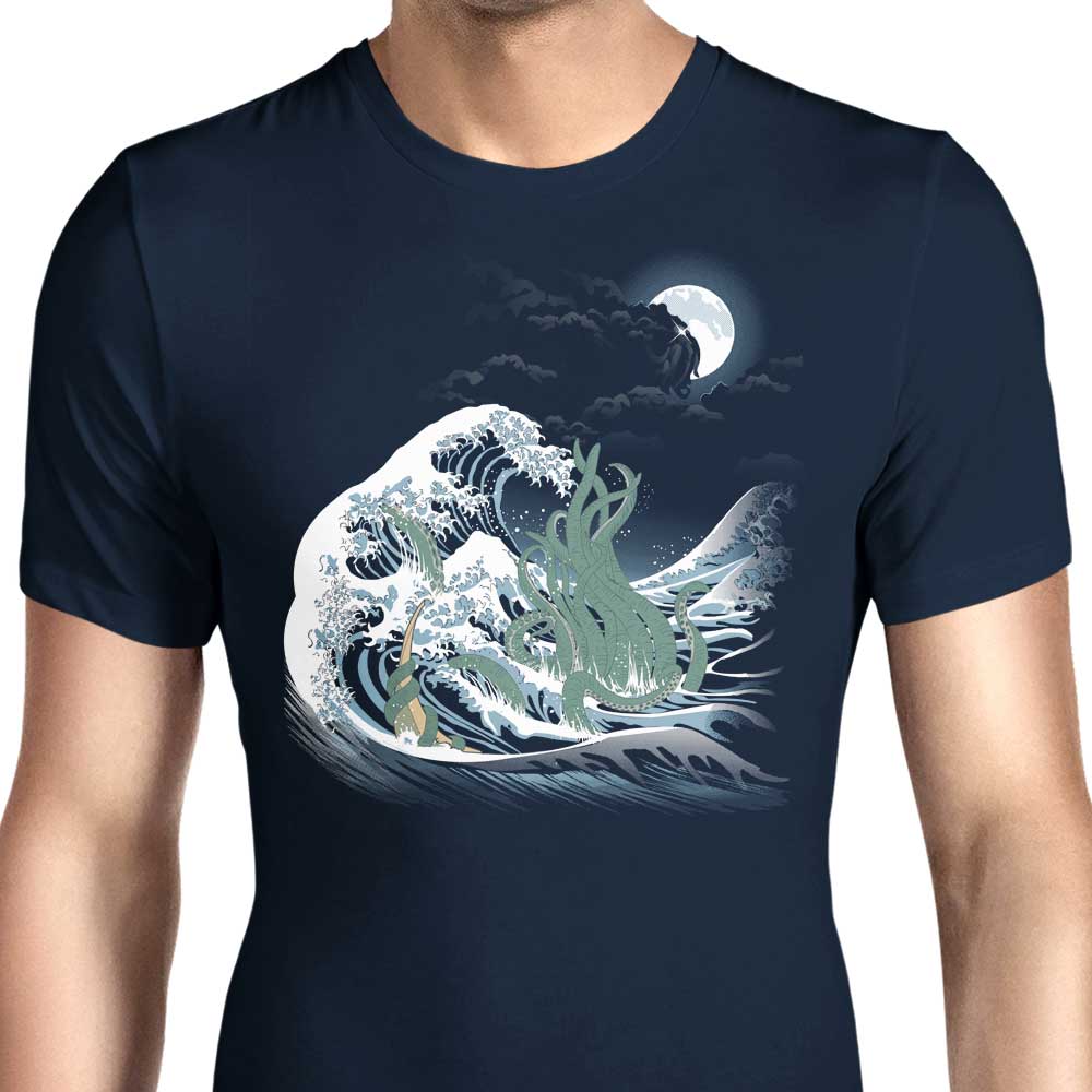 The Mysterious Wave of R'lyeh - Stylish Men's Clothing Apparel