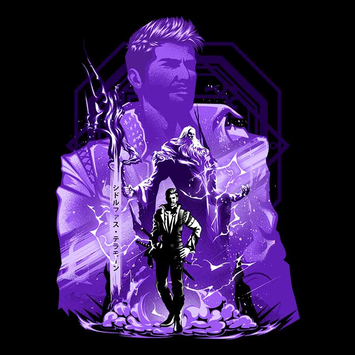 The Mighty Power of Ramuh - Men's Clothing Apparel